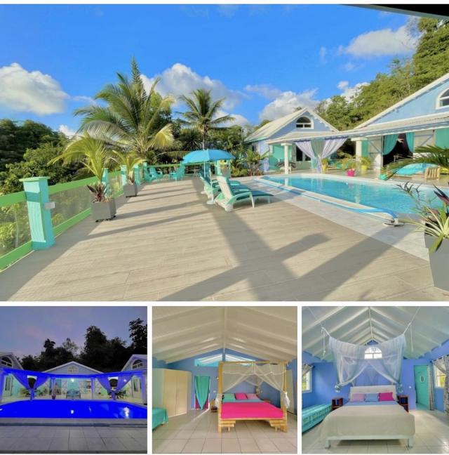 2 gtes ou 2 chambres et table d'htes chez ad guadeloupe 
