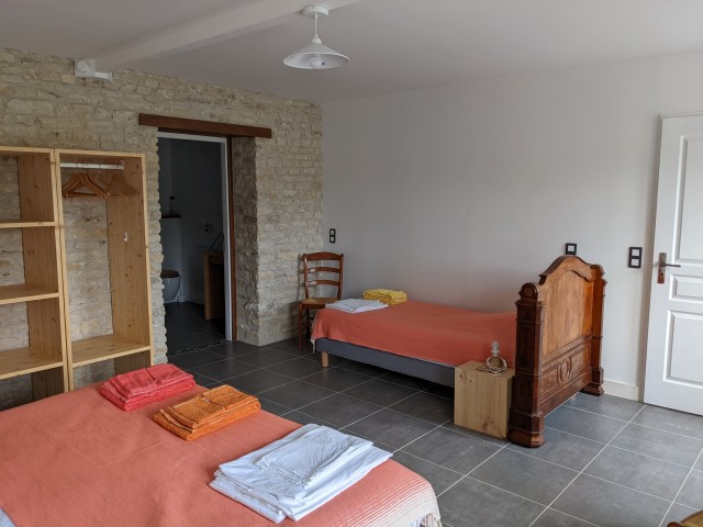 Chambre adapte au rdc 