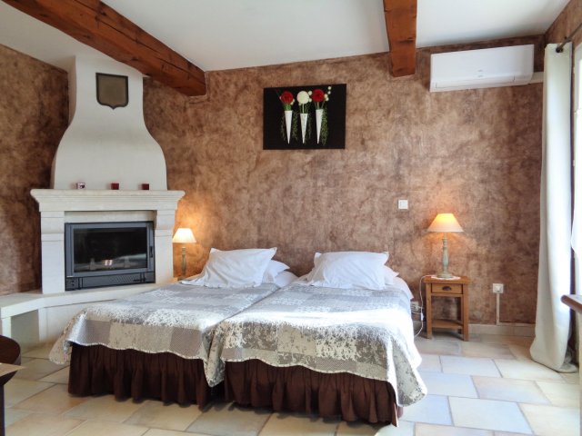 Chambre twin glycine